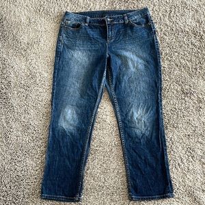 Simply Vera Denim Straight-leg Jeans